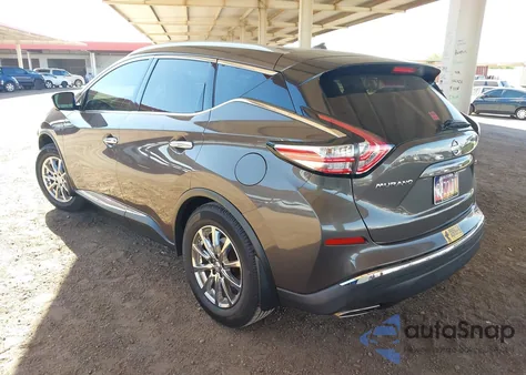 2015 Nissan Murano Sl из США, поврежденный, VIN 5N1AZ2MGXFN287447
